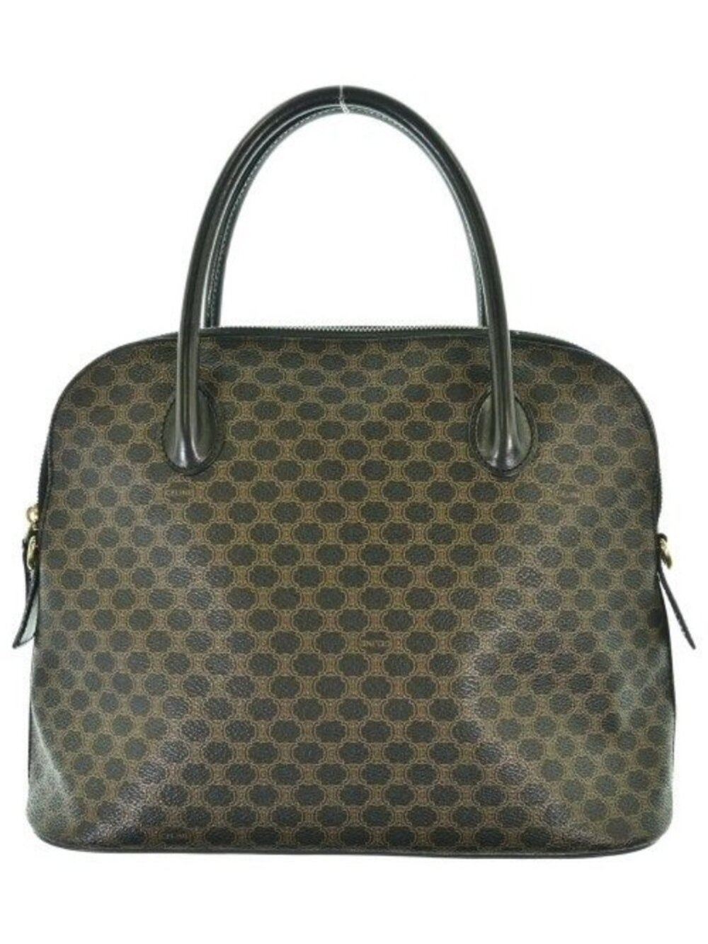Celine Macadam Handbag Brown